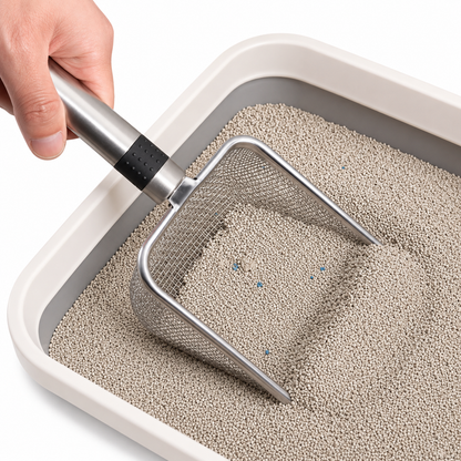 Stainless Steel Cat Litter Scoop