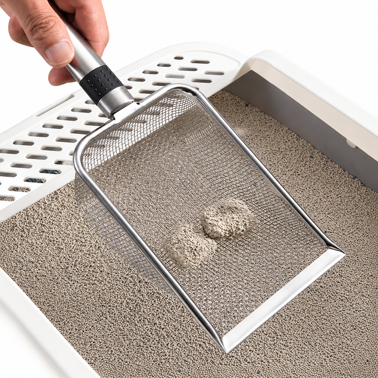 Stainless Steel Cat Litter Scoop